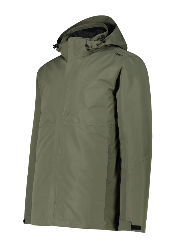CMP MAN JACKET ZIP HOOD DETACHABLE Herren 3-IN-1 Jacke